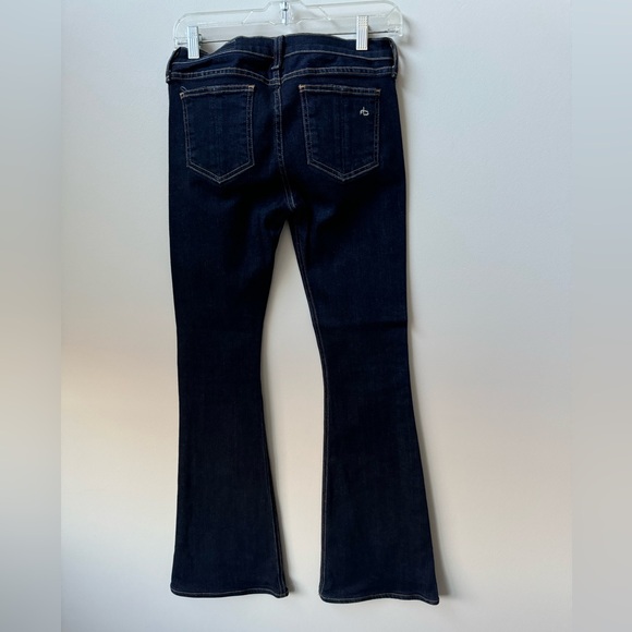 RAG & BONE Elephant Bell Dark Wash Boot Cut - Picture 4 of 6